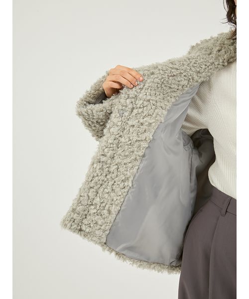 セール】ボリュームボアコート（ピーコート）｜emmi（エミ）の