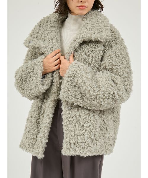 タグ付！emmi ボリュームボアコート emmi｜ボリュームボアコート | Rakuten Fashion(楽天ファッション／旧