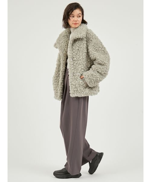 セール】ボリュームボアコート（ピーコート）｜emmi（エミ）の