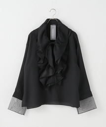 MIOSMOKEY | 【MIOSMOKEY】RUFFLE BLOUSE(シャツ/ブラウス)