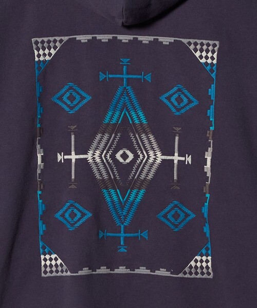 PENDLETON（ペンドルトン）の「＜PENDLETON × CGS.＞エンブロ ジップ パーカー（パーカー・メンズ・ネイビー・M/L/XL）」の7枚目の写真