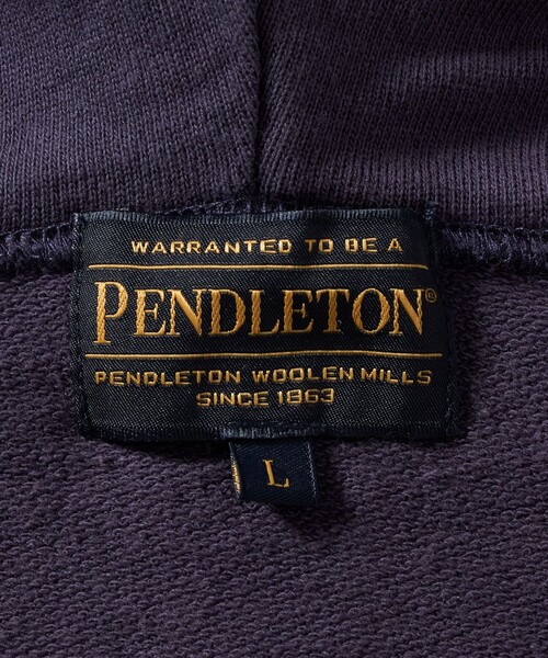 PENDLETON（ペンドルトン）の「＜PENDLETON × CGS.＞エンブロ ジップ パーカー（パーカー・メンズ・ネイビー・M/L/XL）」の3枚目の写真