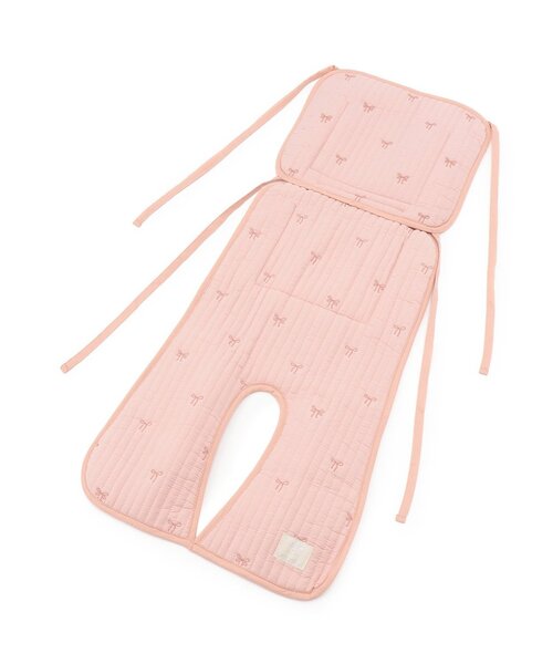 petit main（プティマイン）の「キルト刺しゅうベビーカーシート（その他ベビー用品・キッズ・アイボリー/ライトブルー/ライトピンク・F）」の3枚目の写真