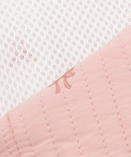 petit main（プティマイン）の「キルト刺しゅうベビーカーシート（その他ベビー用品・キッズ・アイボリー/ライトブルー/ライトピンク・F）」の6枚目の写真