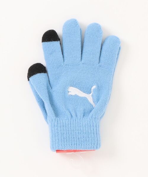 PUMA（プーマ）の「《PUMA》PUMA ｽﾎﾟｰﾂ ｸﾞﾛｰﾌﾞ（手袋・メンズ・ネイビー/ブラック/ライトブルー・L/M）」の2枚目の写真