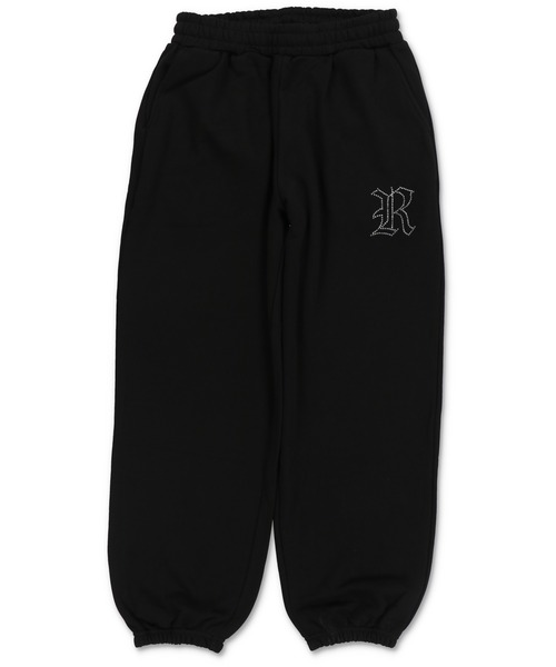 SPINNS（スピンズ）の「【セットアップ可能】ワンポイントスウェットパンツ/ライトストーン（スウェットパンツ・メンズ・ブラック/杢グレー/アッシュグレー・M/S）」の4枚目の写真