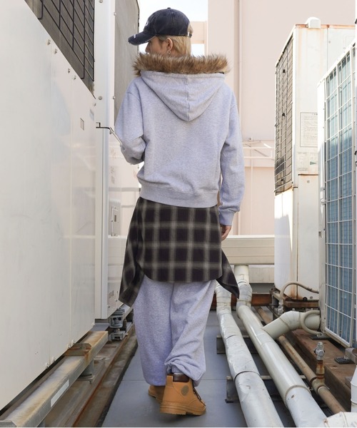 SPINNS（スピンズ）の「【セットアップ可能】ワンポイントスウェットパンツ/ライトストーン（スウェットパンツ・メンズ・ブラック/杢グレー/アッシュグレー・M/S）」の12枚目の写真