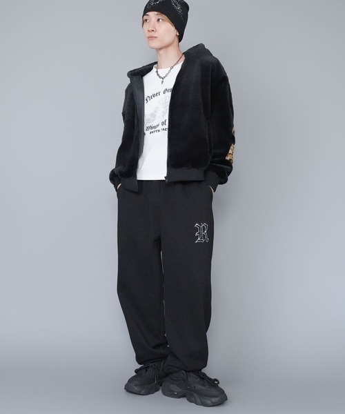 SPINNS（スピンズ）の「【セットアップ可能】ワンポイントスウェットパンツ/ライトストーン（スウェットパンツ・メンズ・ブラック/杢グレー/アッシュグレー・M/S）」の15枚目の写真