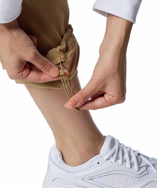 UNDER ARMOUR(アンダーアーマー)の「UAアンストッパブル エアベント パラシュート パンツ(トレーニング/レディース)(その他パンツ・レディース・ブラウン系・L/S/M)」の6枚目の写真
