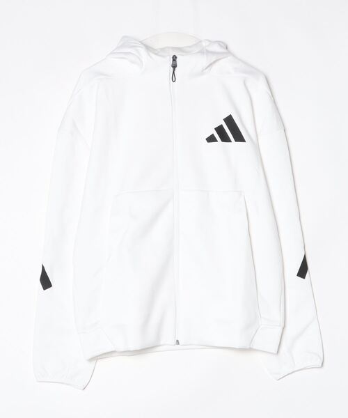 adidas(アディダス)の「アディダス adidas Z.N.E. フルジップ フード付きトラックジャケット(ジャージ・メンズ・パープル/ホワイト/ブラック・M/S/3L/LL/L)」の6枚目の写真