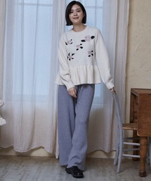 petit main LIEN（プティマインリアン）の「【親子リンク/フワもちっと】ニットパンツ（その他パンツ）」