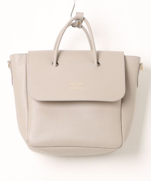 YOUNG&OLSEN The DRYGOODS STORE（ヤングアンドオルセン）の「【YOUNG&OLSEN】EMBOSSED LEATHER DELUXE TOTE S（トートバッグ・レディース・ブラウン/ブラック/ベージュ・FREE）」の3枚目の写真