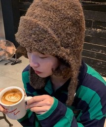 Vipoa(ヴィポア)のKNIT TROOPER HAT(ニットキャップ/ビーニー)