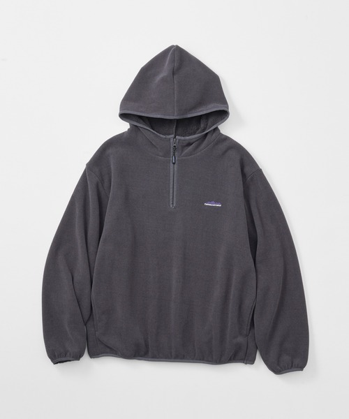 THOUSAND MILE（サウザンドマイル）の「THOUSAND MILE/サウザンドマイル KNIT FREECE HALF ZIP PARKER フード付きハーフジップパーカー（パーカー・メンズ・サンドベージュ/チャコール/ブラック・L/XS/XL/M）」の13枚目の写真