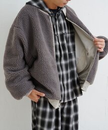 Kastane(カスタネ)の【一部店舗限定/ユニセックス/M.Lサイズ展開】BM リバーシブルMA-1(MA-1)