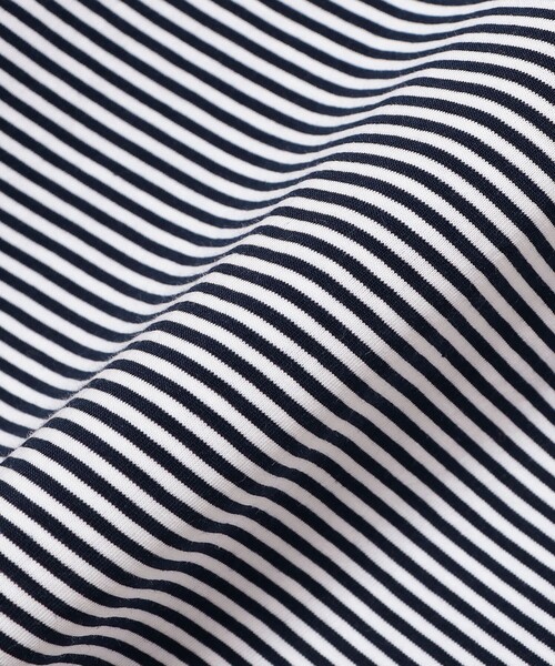 Demi-Luxe BEAMS（デミルクス ビームス）の「【別注】SLOANE / コットン天竺 ボーダー Tシャツ（Tシャツ/カットソー・レディース・ネイビー・3/2/1）」の10枚目の写真