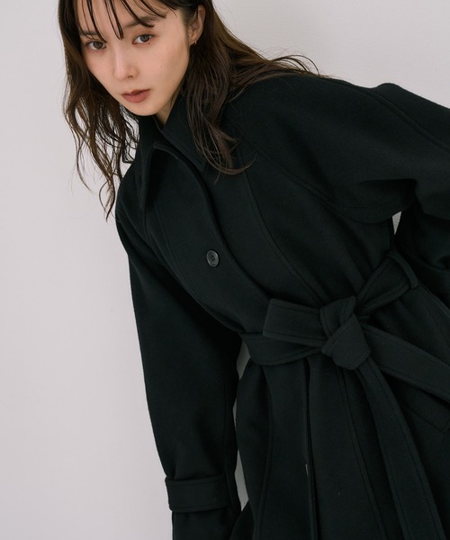 記録的大ヒット！！》【オンライン限定】2wayウールロングコート｜細