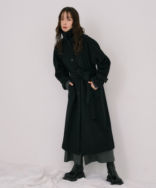 ZOZOランキング1位獲得！》【オンライン限定】2wayウールロングコート