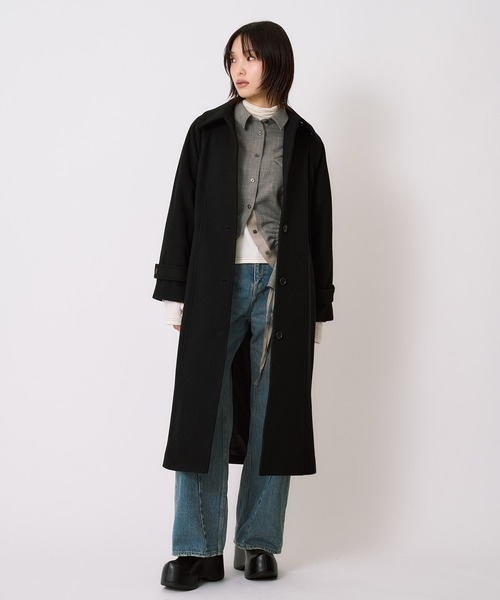 ZOZOランキング1位獲得！》【オンライン限定】2wayウールロングコート