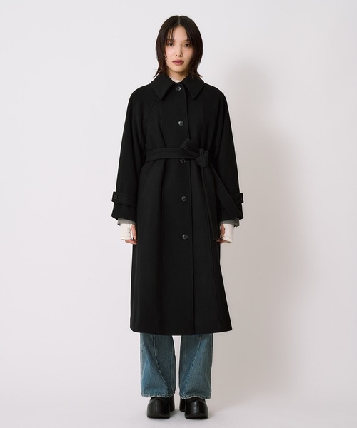 記録的大ヒット！！》【オンライン限定】2wayウールロングコート｜細