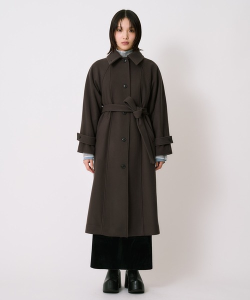 ZOZOランキング1位獲得！》【オンライン限定】2wayウールロングコート