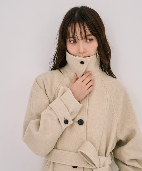 ZOZOランキング1位獲得！》【オンライン限定】2wayウールロングコート