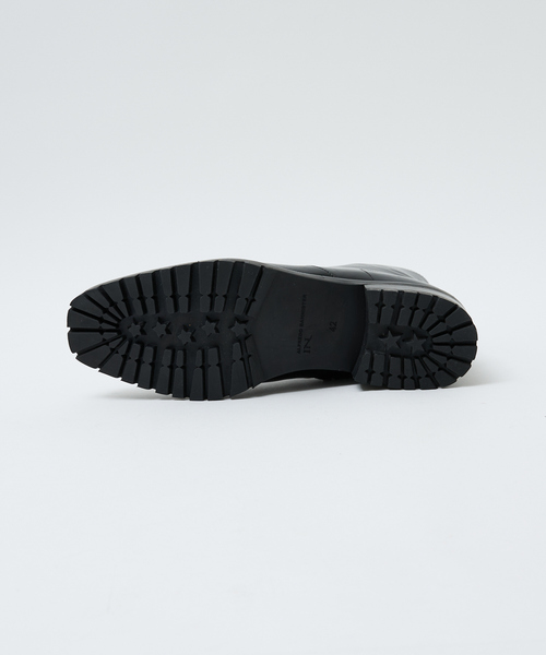 alfredoBANNISTER（アルフレッドバニスター）の「スクエア サイドジップ ブーツ（ブーツ・メンズ・ブラック/ダークブラウン/ブラック系その他・39/40/41/42/43/44/45）」の9枚目の写真