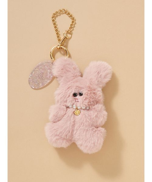 SNIDEL（スナイデル）の「ラヴィーチャーム（キーケース/キーアクセサリー・レディース・ライトピンク/アイボリー/イエロー/ブラウン/ライトブルー・F）」の9枚目の写真