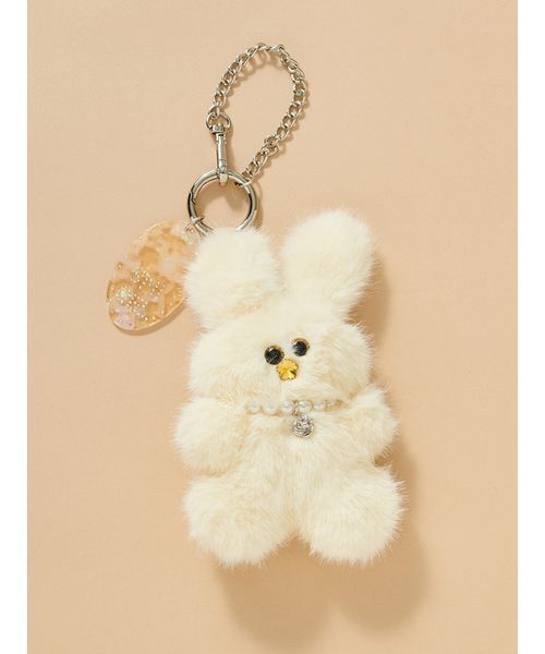 SNIDEL（スナイデル）の「ラヴィーチャーム（キーケース/キーアクセサリー・レディース・ライトピンク/アイボリー/イエロー/ブラウン/ライトブルー・F）」の11枚目の写真