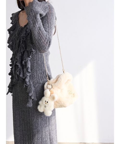 SNIDEL（スナイデル）の「ラヴィーチャーム（キーケース/キーアクセサリー・レディース・ライトピンク/アイボリー/イエロー/ブラウン/ライトブルー・F）」の18枚目の写真