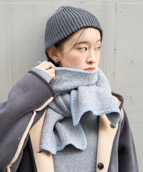 オールシーズン】NILE PERCH 帽子・マフラー 3点セット オールシーズン