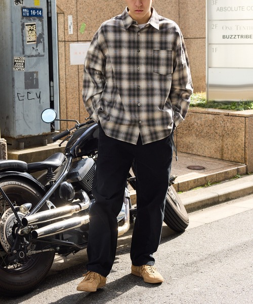 ROOPTOKYO(ループトウキョウ)の「ウェビングベルト付き テーパード ブラックチノパンツ(チノパンツ・メンズ・ブラック・M/L/XL)」の15枚目の写真