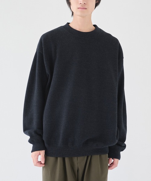 crepuscule/クレプスキュール】Co/Wo Moss Stitch P/O（ニット