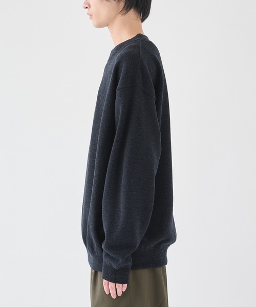 crepuscule/クレプスキュール】Co/Wo Moss Stitch P/O（ニット