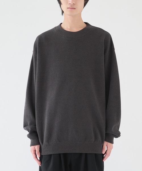 crepuscule/クレプスキュール】Co/Wo Moss Stitch P/O（ニット