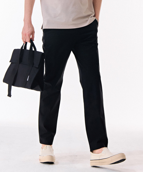CHASECULT(チェイスカルト)の「男性ストレッチサイドバンディングパンツ-DBRK2224C03(スラックス・メンズ・ブラック・76/92/86/70/82)」の2枚目の写真