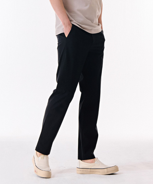 CHASECULT(チェイスカルト)の「男性ストレッチサイドバンディングパンツ-DBRK2224C03(スラックス・メンズ・ブラック・76/92/86/70/82)」の4枚目の写真