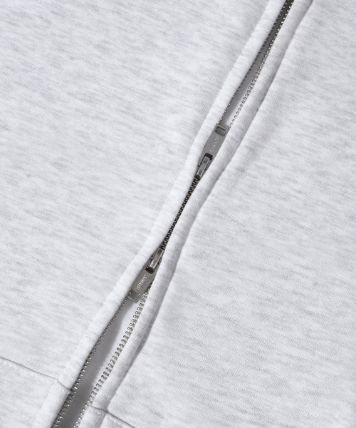 LEMAIN SECOND（リメインセカンド）の「2WAY OVERFIT SWEAT HOOD ZIP-UP [WHITE MELANGE] - FLEECE ver（パーカー・レディース・その他・MEDIUM/LARGE/X-LARGE）」の9枚目の写真