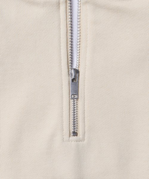 MUSINSA STANDARD WOMAN（ムシンサスタンダードウーマン）の「レディースハーフジップアップスウェットシャツ[エッグレット]（スウェット・レディース・その他・LARGE/X-SMALL/SMALL/MEDIUM）」の6枚目の写真