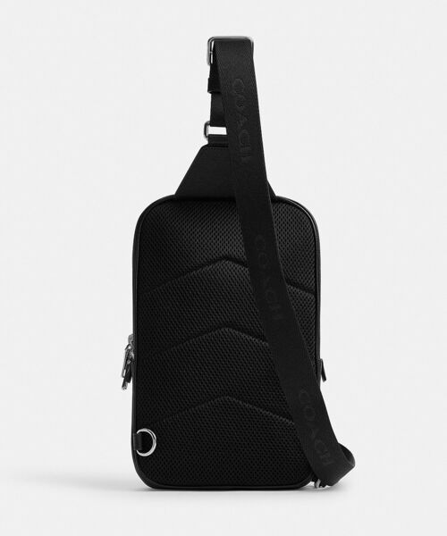 COACH（コーチ）の「フェリックス スリング バッグ・シグネチャー キャンバス（ボディバッグ/ウエストポーチ・メンズ・ブラック系その他・ONE）」の4枚目の写真