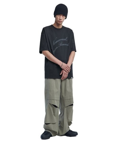 NOMANUAL(NOMANUAL)の「VENTILATION FIELD PANTS - KHAKI GRAY(その他パンツ・レディース・その他・MEDIUM/LARGE)」の4枚目の写真