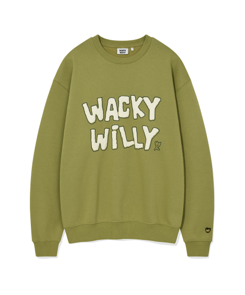 Wacky WiLLy(ワッキーウィリー)の「ブークル刺繍スウェットグリーン(スウェット・レディース・その他・X-LARGE/SMALL/MEDIUM/LARGE)」の2枚目の写真