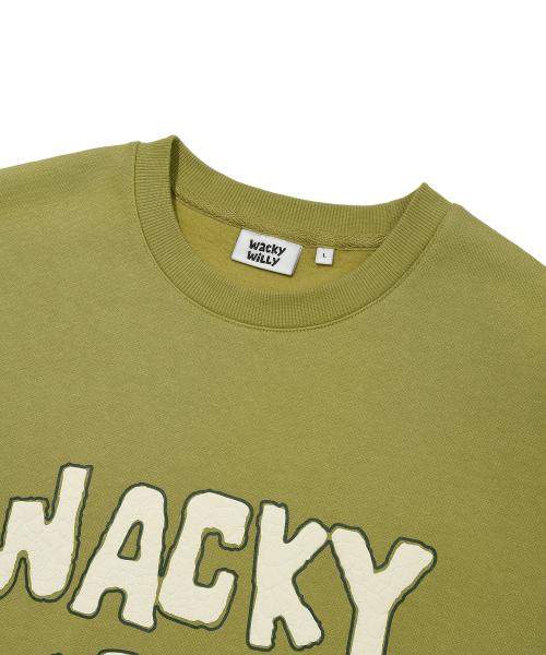 Wacky WiLLy(ワッキーウィリー)の「ブークル刺繍スウェットグリーン(スウェット・レディース・その他・X-LARGE/SMALL/MEDIUM/LARGE)」の4枚目の写真