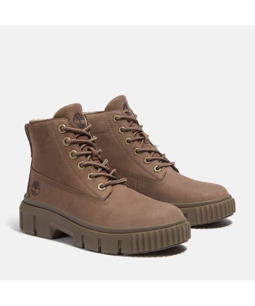 Timberland(ティンバーランド)の「グレイフィールド ミッド ブーツ レディース(ブーツ・レディース・クリアブラウン・26.0cm/25.0cm/24.0cm/23.0cm)」の4枚目の写真