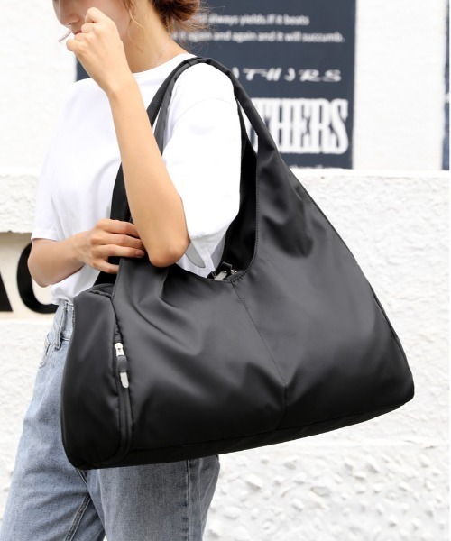 BACKYARD FAMILY(バックヤードファミリー)の「スポーツバッグ 大容量 sbag8688(ショルダーバッグ・レディース・ブラック/グレー/グリーン/ピンク・FREE)」の8枚目の写真