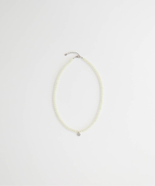 rapiecage(ラピエサージュ)の「メタルトップケシビーズネックレス(ネックレス・レディース・レッド/グリーン/ベージュ・FREE)」の11枚目の写真