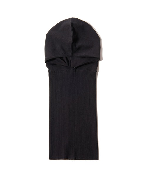 glamb（グラム）の「Knit Hoodie Snood / ニットフーディースヌード（ネックウォーマー/スヌード・メンズ・ブラック/グレー・FREE）」の17枚目の写真