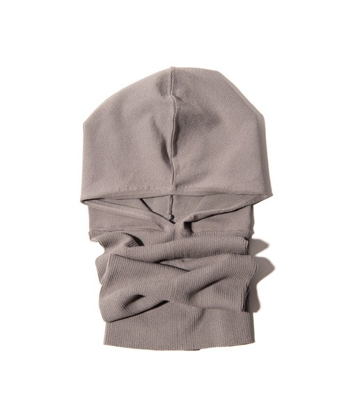glamb（グラム）の「Knit Hoodie Snood / ニットフーディースヌード（ネックウォーマー/スヌード・メンズ・ブラック/グレー・FREE）」の22枚目の写真