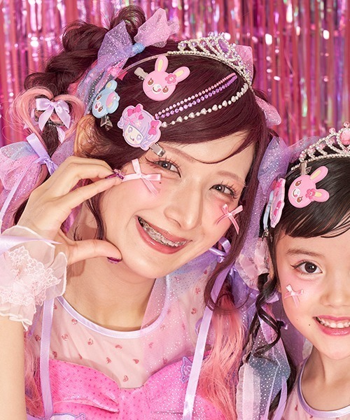 しなこちゃん】前髪クリップ2個セット（バレッタ/ヘアクリップ