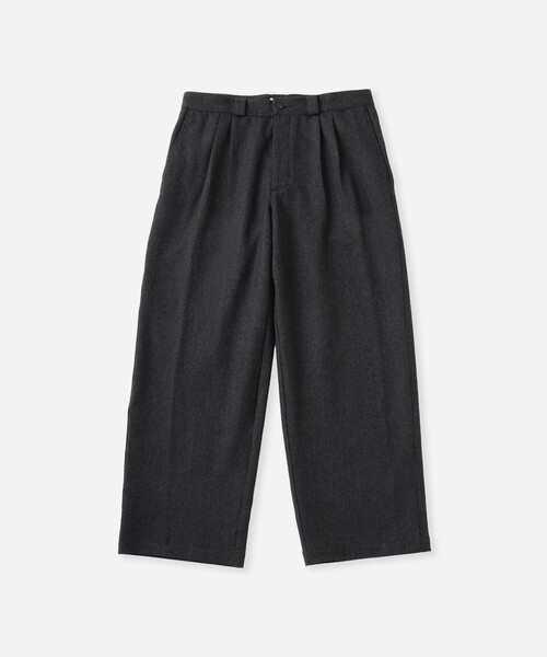 Saturdays NYC(サタデーズ ニューヨークシティ )の「George Wool Wide Two Tuck Pants(その他パンツ・メンズ・ブラック・S/L/X-SMALL/M)」の6枚目の写真